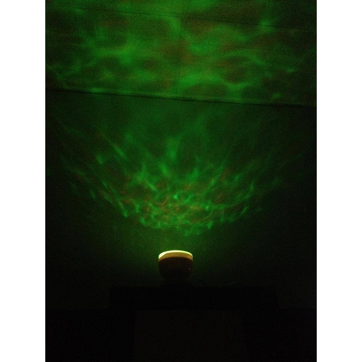 Alt View 4. JuzToys - Night Light Projector And Music Player - White.