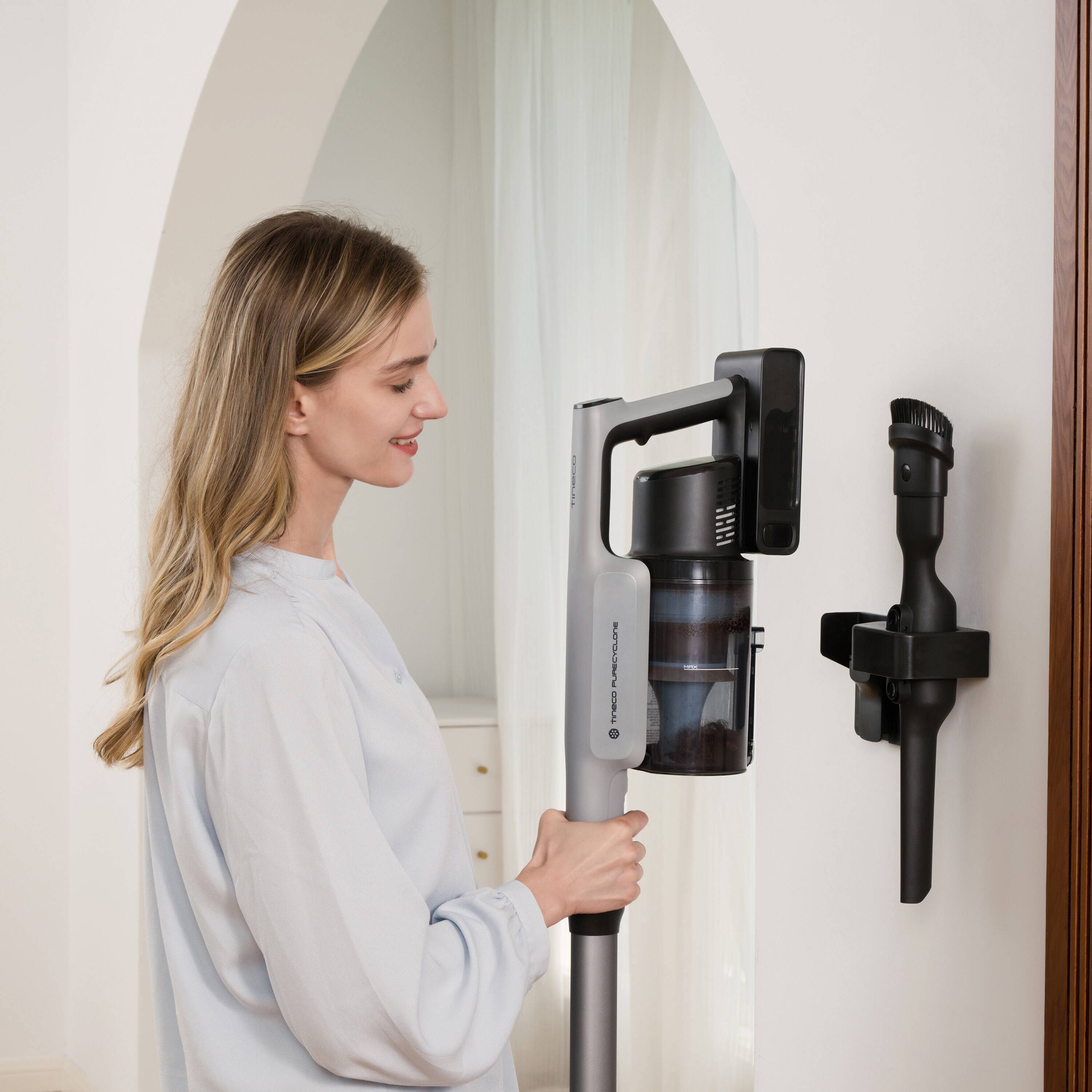 Alt View 15. Tineco - GO Pet Pro Cordless Stick Vacuum GO503 - Gray.