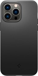 Spigen - Thin Fit Case for Apple iPhone 14 Pro - Black - Front_Zoom