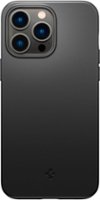 Spigen - Thin Fit Case for Apple iPhone 14 Pro Max - Black - Front_Zoom