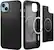 Angle. Spigen - Core Armor MagFit Case for Apple iPhone 14 - Black.