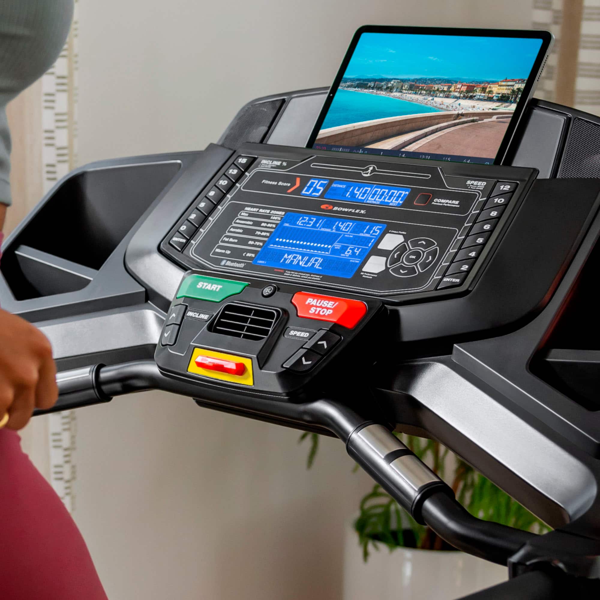 Alt View 18. BXT8J Treadmill - Black.