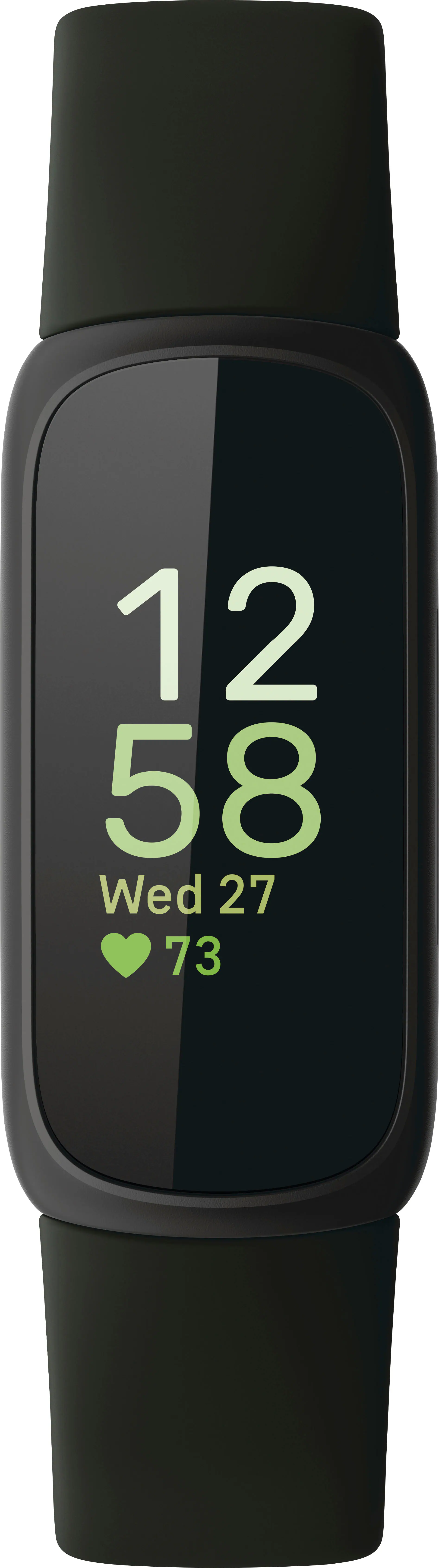 Front. Fitbit - Inspire 3 Health & Fitness Tracker - Midnight Zen.