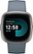 Front. Fitbit - Versa 4 Fitness Smartwatch - Platinum.