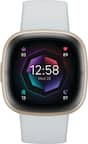 Front. Fitbit - Sense 2 Advanced Health Smartwatch - Pale Gold.