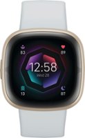 Fitbit - Sense 2 Advanced Health Smartwatch - Pale Gold - Front_Zoom