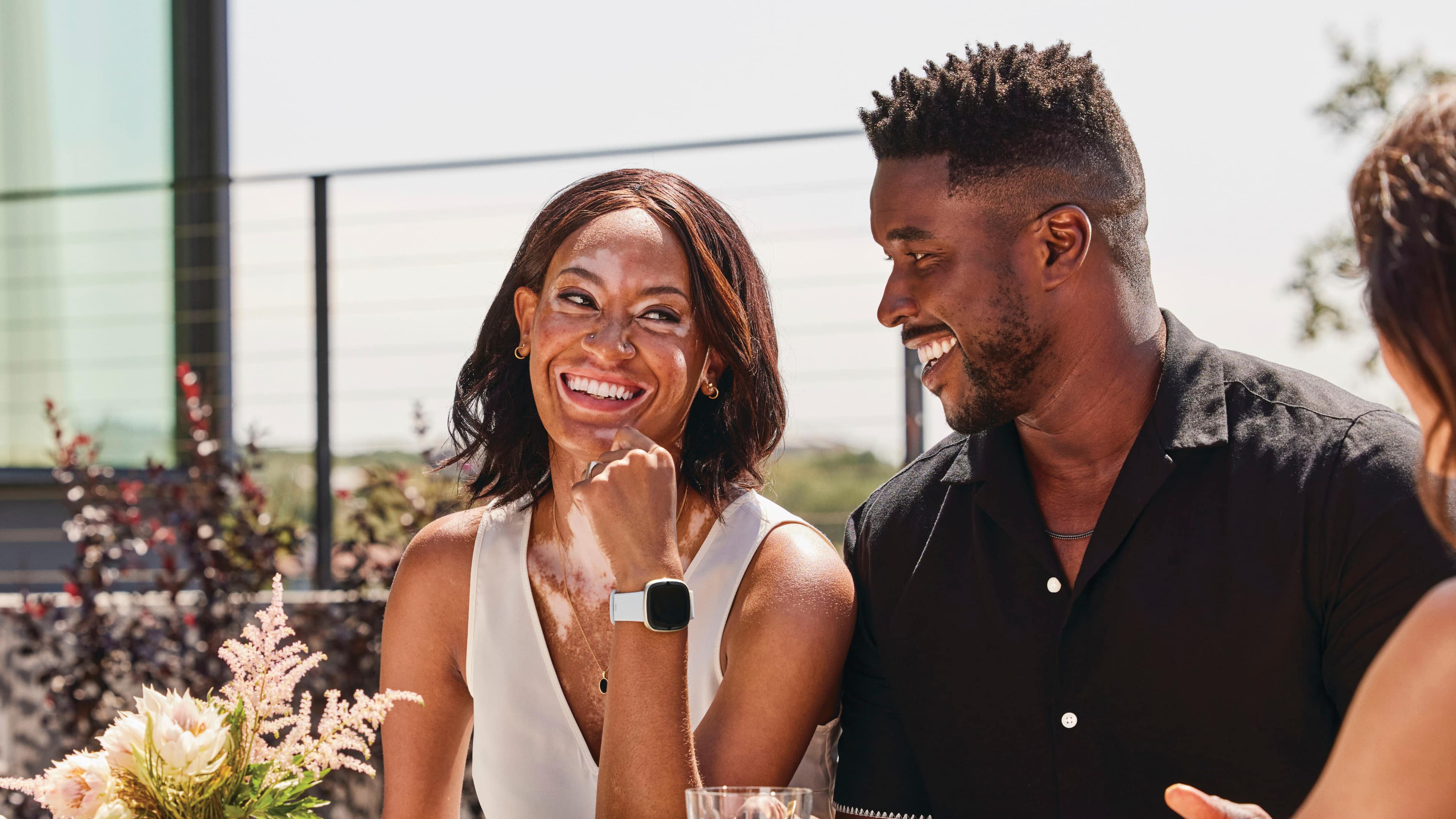 Alt View 1. Fitbit - Sense 2 Advanced Health Smartwatch - Pale Gold.