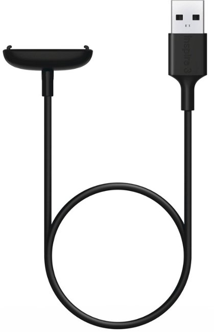 Fitbit - Inspire 3 Charging Cable - Black_0