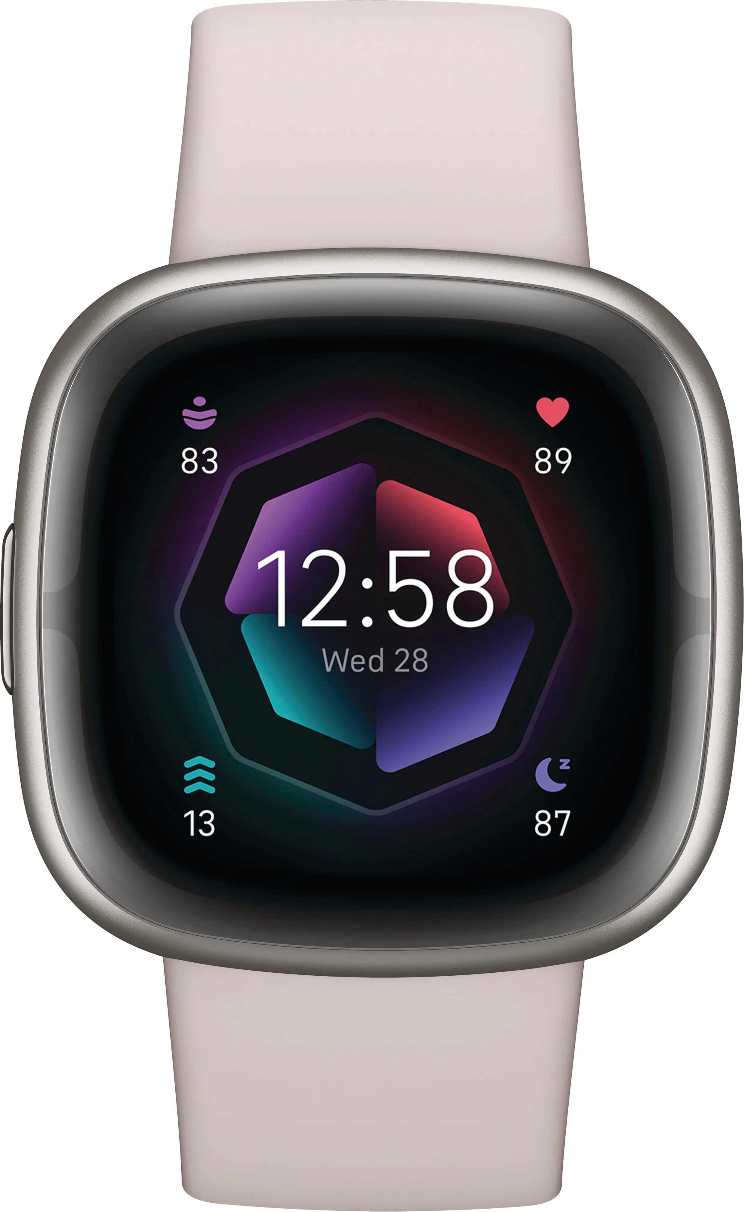 Fitbit - Sense 2 Advanced Health Smartwatch - Platinum - (2022)