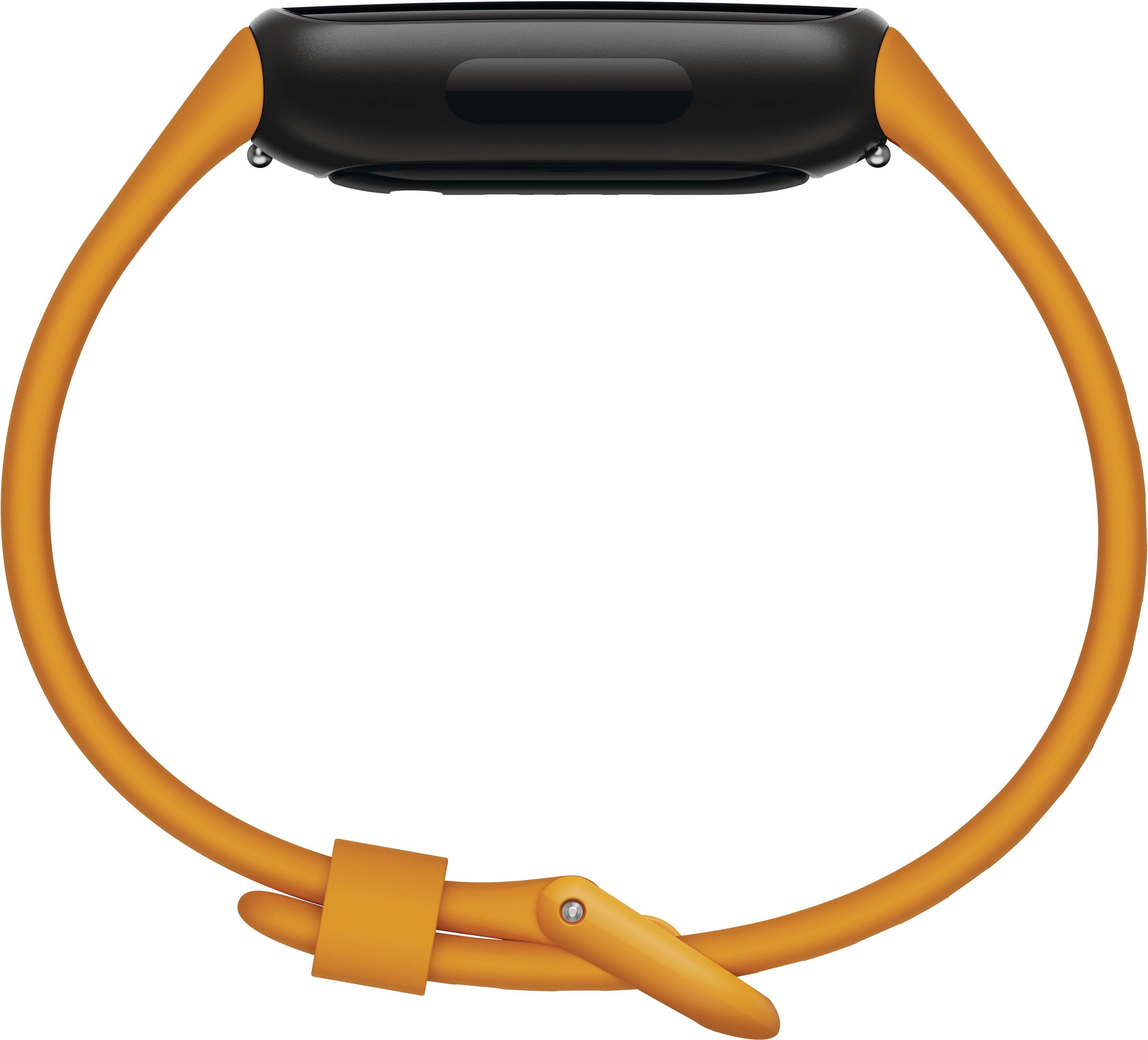 Alt View 1. Fitbit - Inspire 3 Health & Fitness Tracker - Morning Glow.