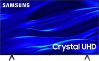 Front. Samsung - 75" Class TU690T Crystal UHD 4K Smart Tizen TV - Titan Gray.
