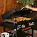 Alt View 16. Blackstone - Original 28-in. 2-Burner Outdoor Omnivore Griddle with Hood and Side Shelf Railing System - Black.