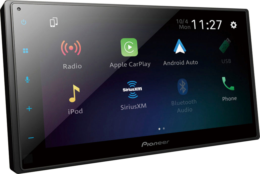 Pioneer 10.1  Alexa and Wireless Android Auto™/Apple CarPlay®  Bluetooth® Floating Multimedia Receiver Black DMH-WT8600NEX - Best Buy