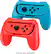 Alt View 11. Insignia™ - Performance Grip Two Pack for Switch & Switch OLED Joy Con Controllers - Multi.