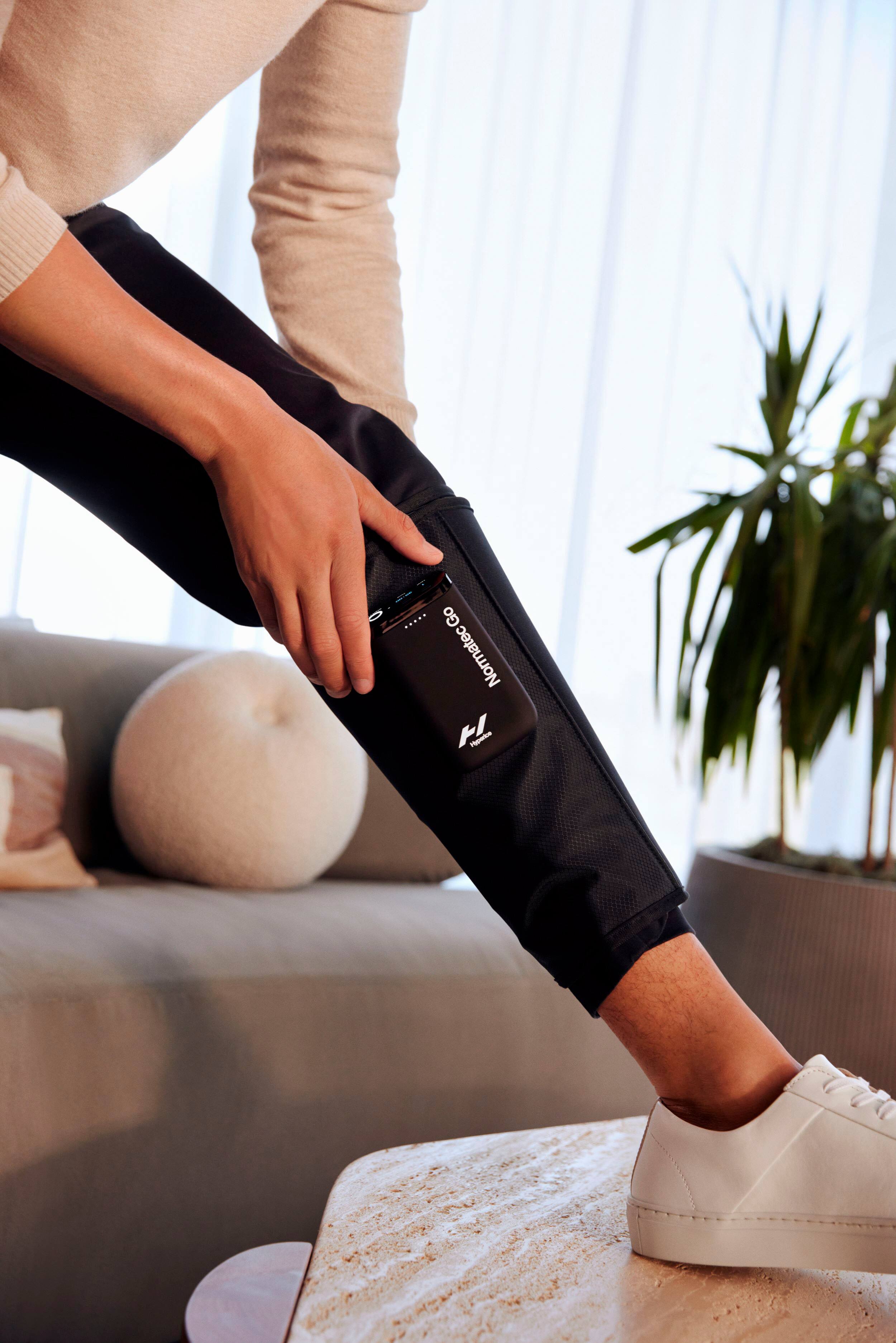 Alt View 14. Hyperice - Normatec Go - Black.