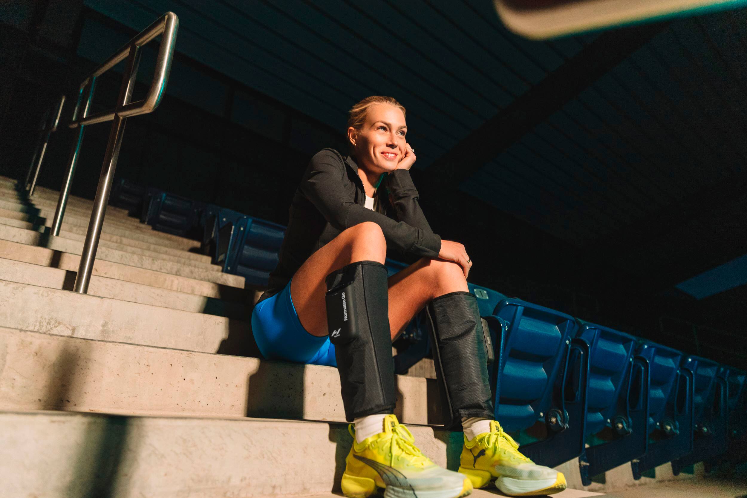 Alt View 23. Hyperice - Normatec Go - Black.