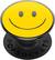 Front. PopSockets - PopGrip Premium Cell Phone Grip & Stand - Enamel Be Happy.