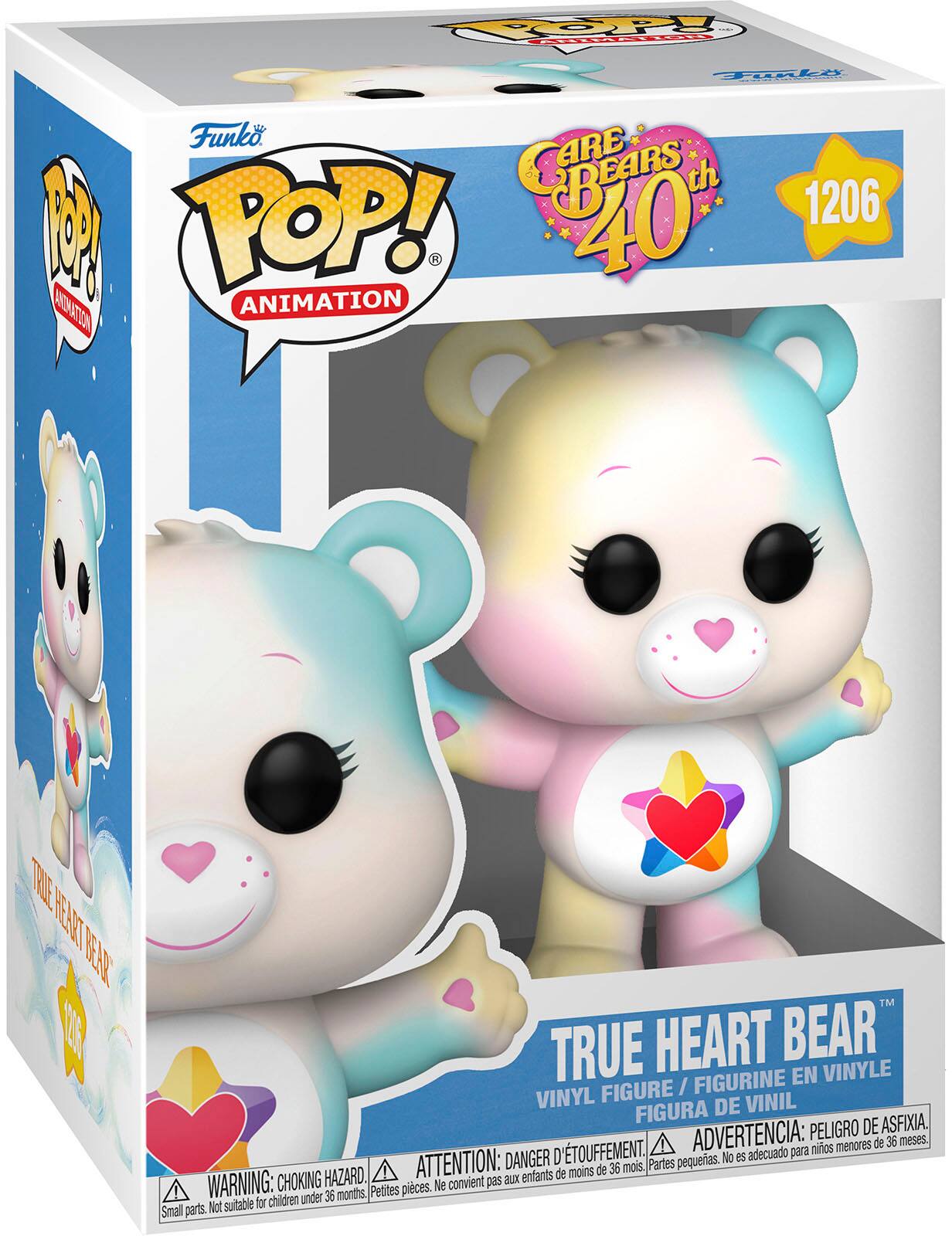 Angle. Funko - POP! Care Bear: True Heart Bear - Multi.