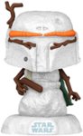 Front Zoom. Funko - POP! Star Wars: Holiday - Boba Fett as a Snowman.