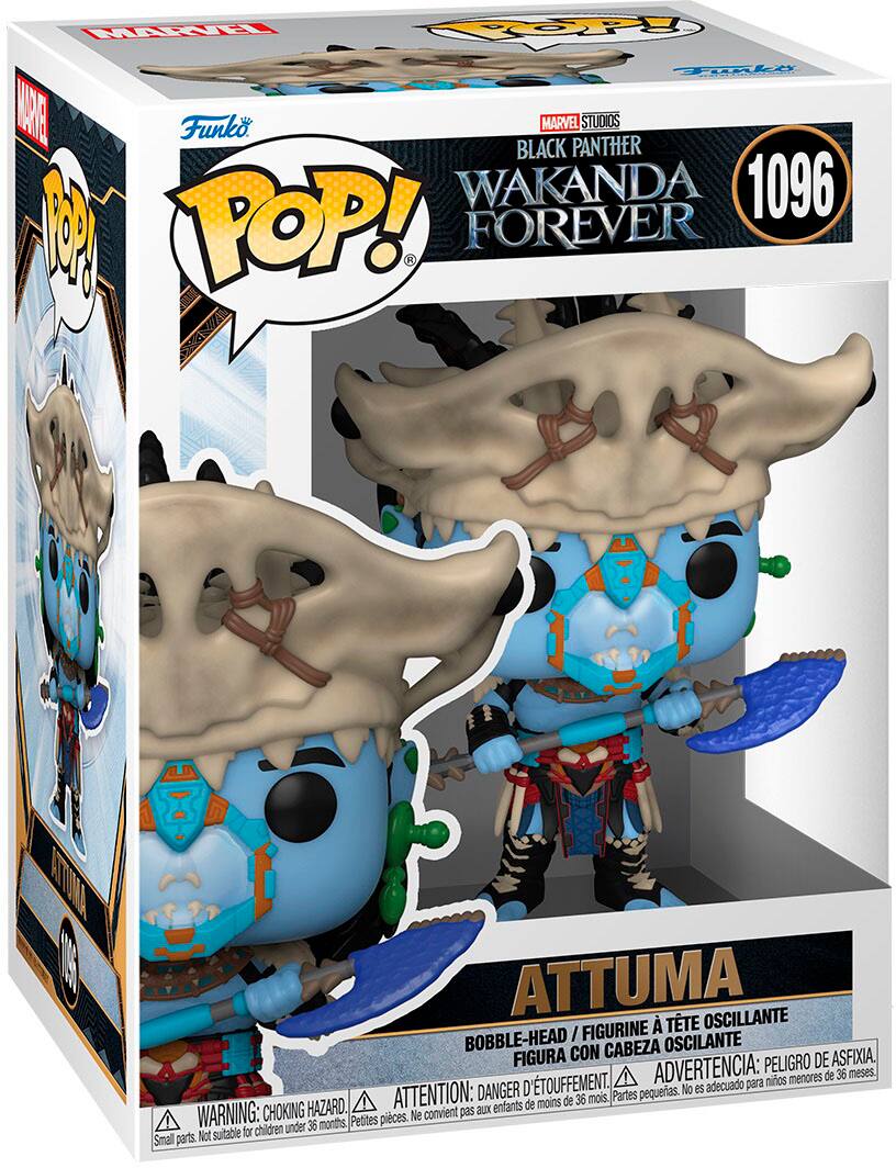 Angle. Funko - POP! Marvel: Black Panther Wakanda Forever - Attuma.
