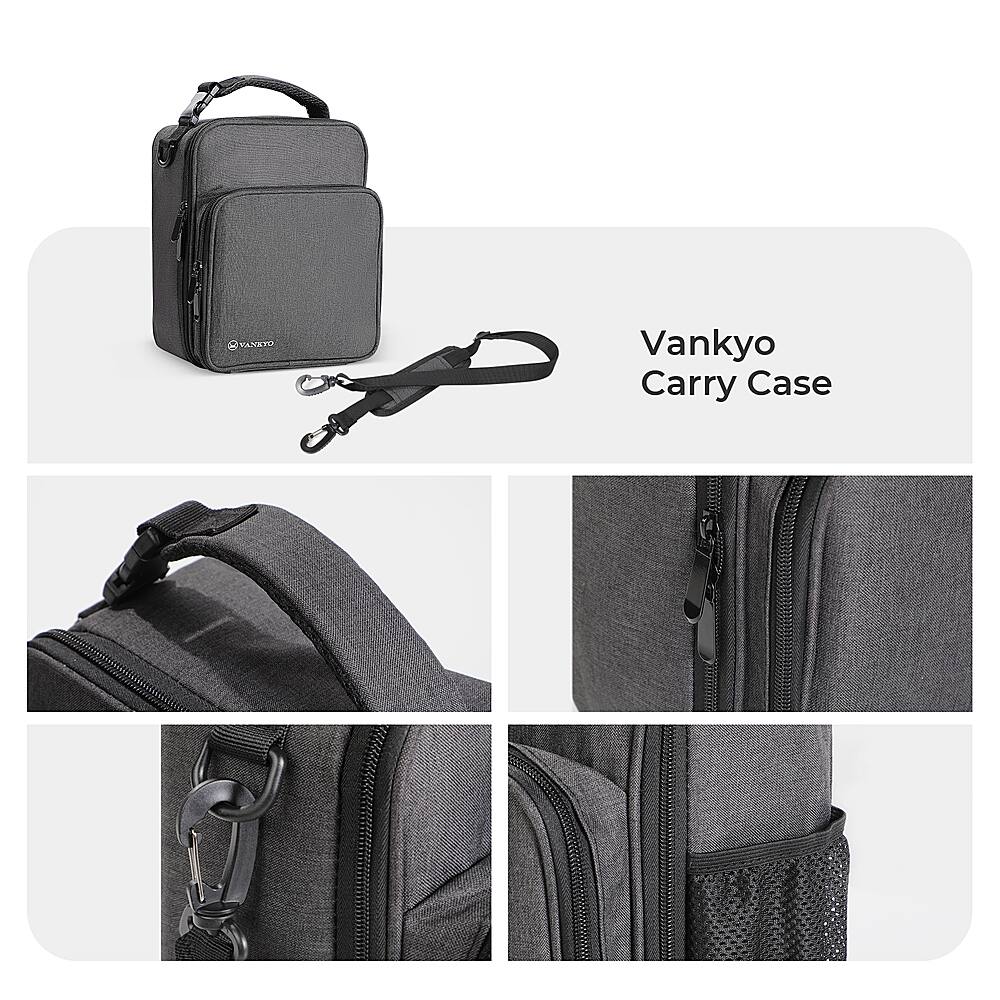Alt View 14. Vankyo - Projector Bag Mini - Gray.