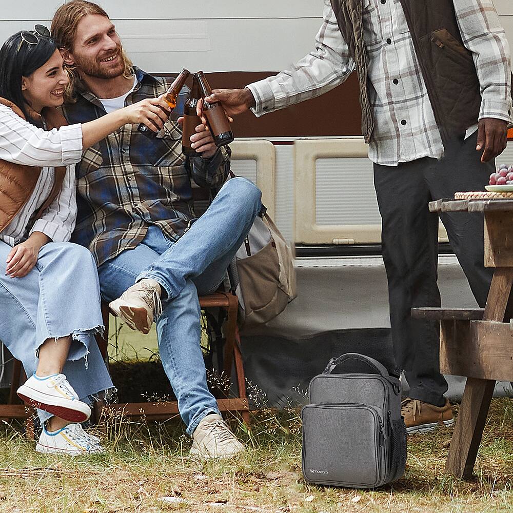 Alt View 17. Vankyo - Projector Bag Mini - Gray.