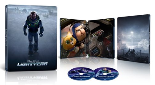 Lightyear [SteelBook] [Includes Digital Copy] [4K Ultra HD Blu-ray/Blu-ray] [Only @ Best Buy] [2022]