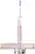 Angle. Philips Sonicare - 9000 Special Edition Rechargeable Toothbrush - Pink/White.