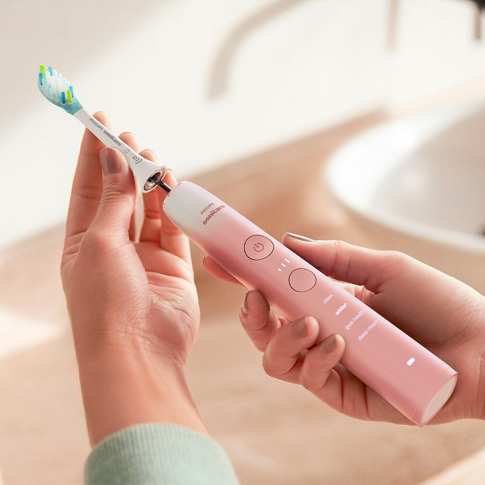 Philips Sonicare 9000 Special Edition Rechargeable Toothbrush Pink/White  HX9911/90 - Best Buy