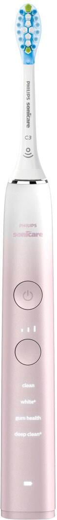 Left. Philips Sonicare - 9000 Special Edition Rechargeable Toothbrush - Pink/White.
