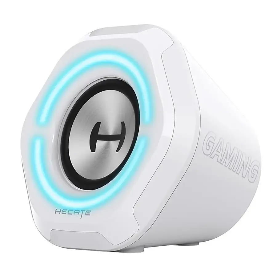 Alt View 11. Edifier - G1000 2.0 Bluetooth Gaming Speakers with RGB Lighting (2-Piece) - White.