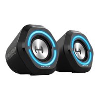 Edifier - G1000 2.0 Bluetooth Gaming Speakers (2-Piece) - Black - Front_Zoom