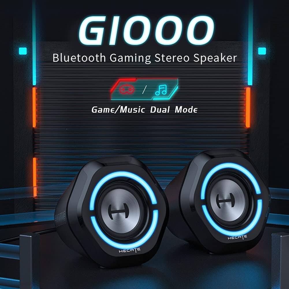 GIOOO Bluetooth Gaming Stereo Speaker / Game/Music Dual Mode
