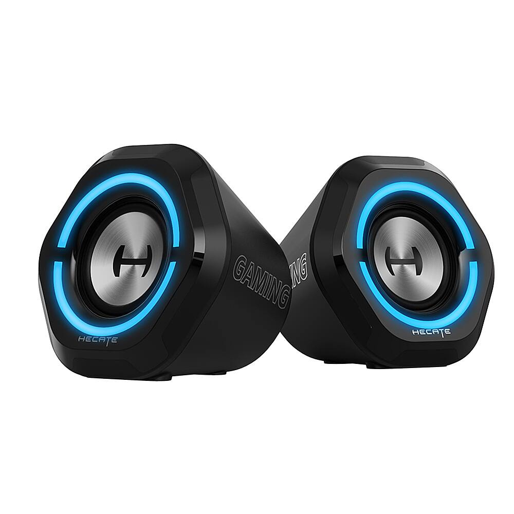 Alt View 11. Edifier - G1000 2.0 Bluetooth Gaming Speakers with RGB Lighting (2-Piece) - Black.