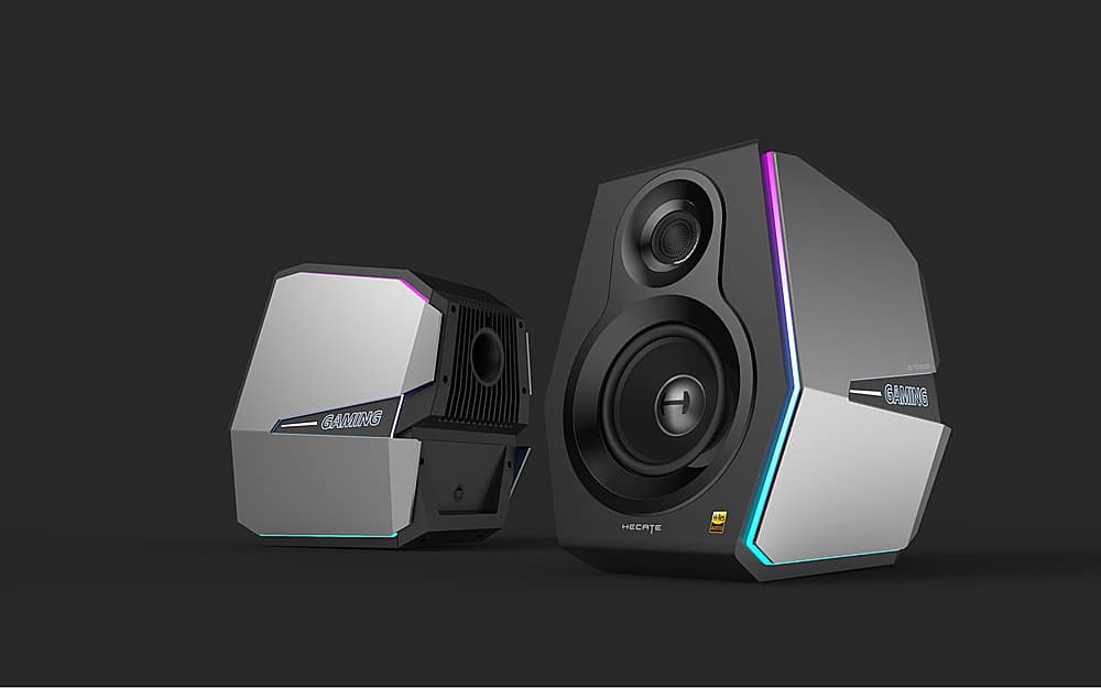 Alt View 12. Edifier - G5000 2.0 Bluetooth Gaming Speakers (2-Piece) - Black.