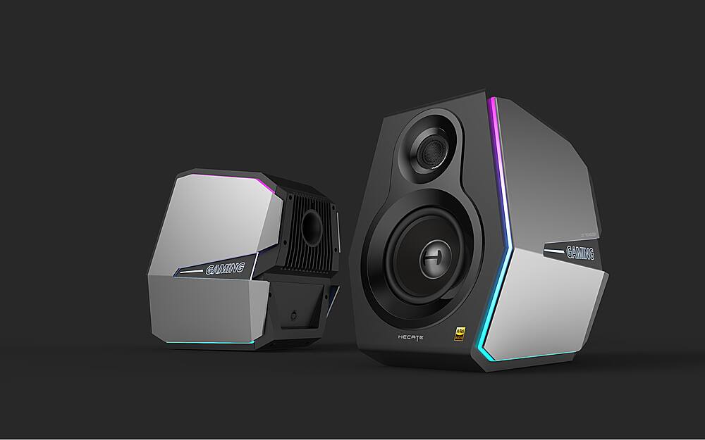 Alt View 12. Edifier - G5000 2.0 Bluetooth Gaming Speakers (2-Piece) - Black.