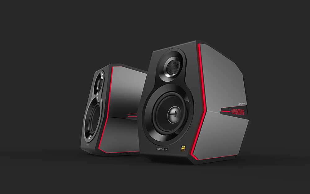 Alt View 13. Edifier - G5000 2.0 Bluetooth Gaming Speakers (2-Piece) - Black.