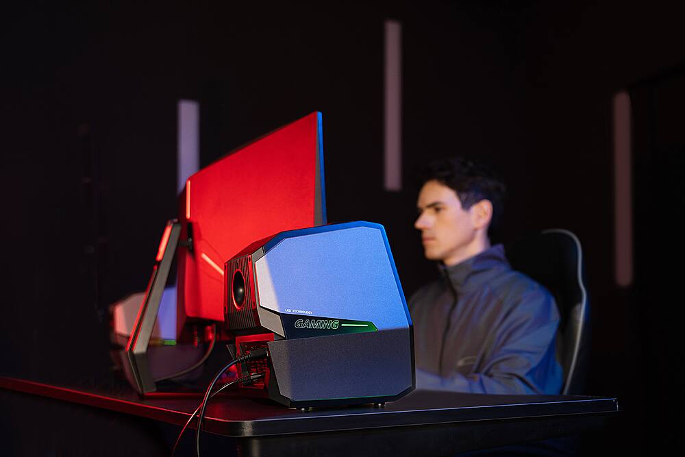 Alt View 19. Edifier - G5000 2.0 Bluetooth Gaming Speakers (2-Piece) - Black.