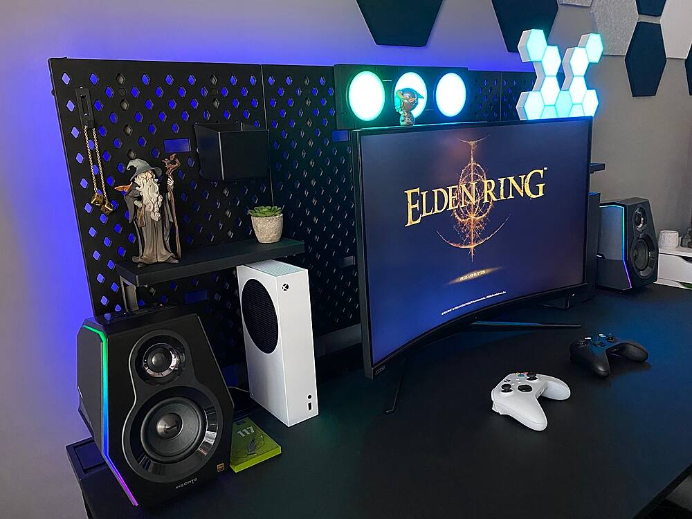 Alt View 21. Edifier - G5000 2.0 Bluetooth Gaming Speakers (2-Piece) - Black.