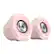Front. Edifier - G1000 2.0 Bluetooth Gaming Speakers with RGB Lighting (2-Piece) - Pink.