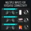 MULTIPLE INPUTS FOR VERSATILE CONNECTIVITY
Bluetooth V5.0
USB Input
3.5mm Aux input