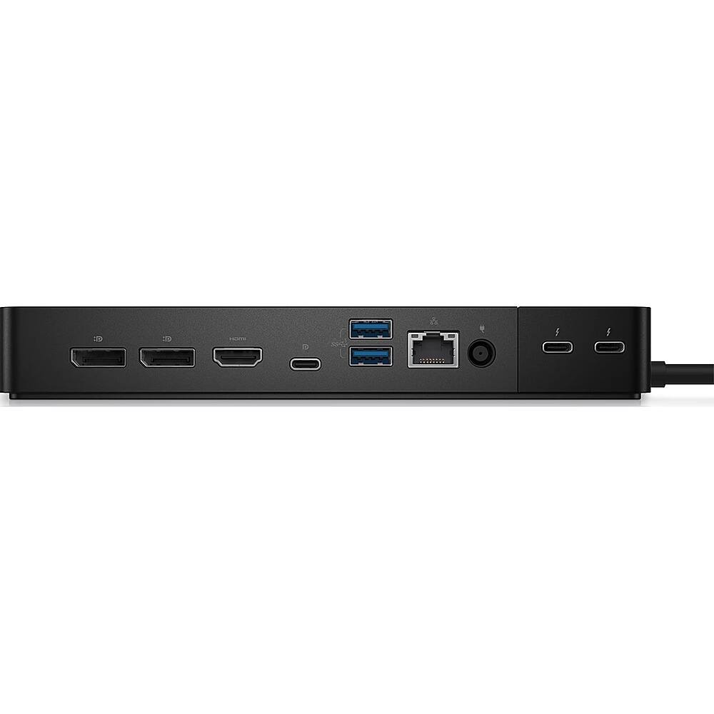 Alt View 21. Dell - WD22TB4 Thunderbolt 4 Docking Station - Black.