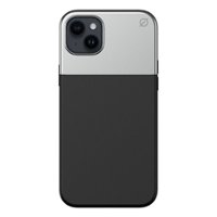 Atom Studios - Split Silicone Phone Case with Magsafe for Apple iPhone 14 Plus - Carbon Black - Front_Zoom