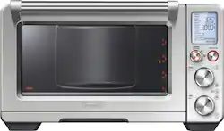 Breville - Joule 1.0 Cubic Ft Oven Air Fryer Pro - Brushed Stainless Steel - Front_Zoom