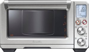 Breville - the Joule 1.0 Cubic Ft Oven Air Fryer Pro - Brushed Stainless Steel - Front_Zoom