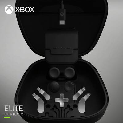 Microsoft Xbox Elite Series 2 Complete Component Pack Black 4Z1 Microsoft Xbox Elite Series 2 Complete Component Pack Black 4Z1