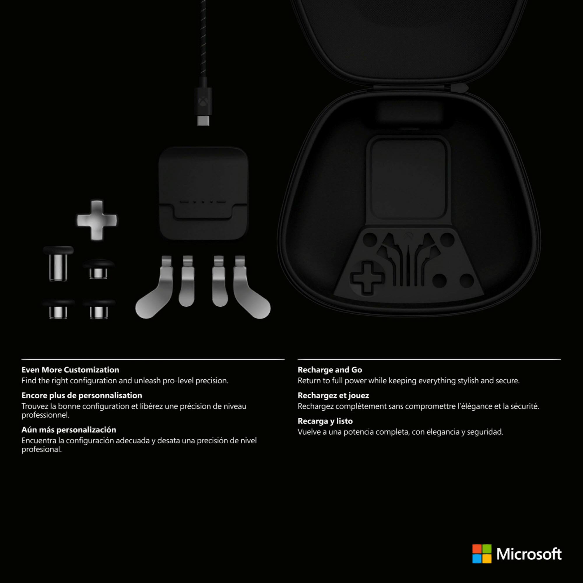 Alt View 14. Microsoft - Xbox Elite Series 2 Complete Component Pack - Black.