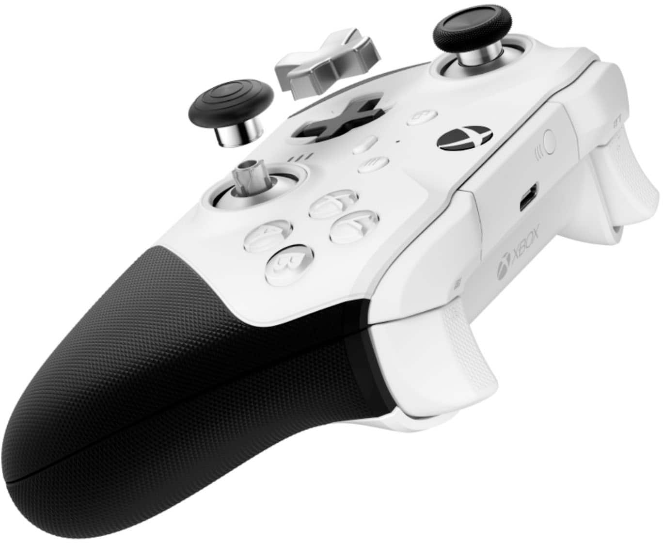 Xbox elite controller on sale white best buy