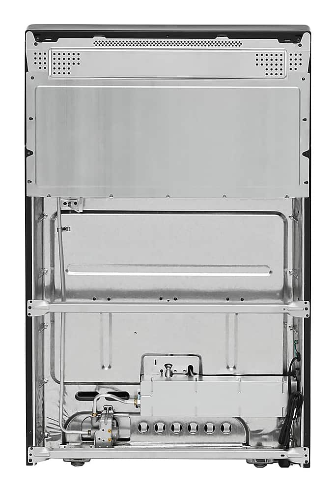 Alt View 2. Whirlpool - 5.1 Cu. Ft. Freestanding Gas Range with Broiler Drawer - Black.