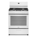 Whirlpool - 5.1 Cu. Ft. Freestanding Gas Range with Broiler Drawer - White